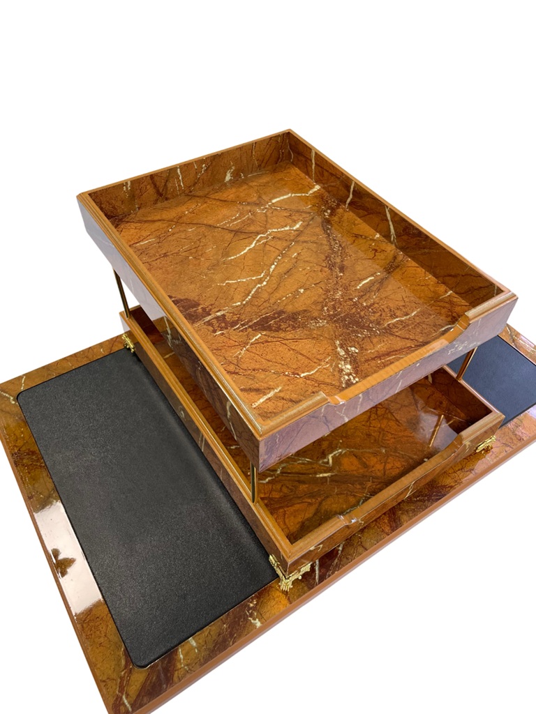 Набор для руководителя 11 предметов ON PU108-9G золото